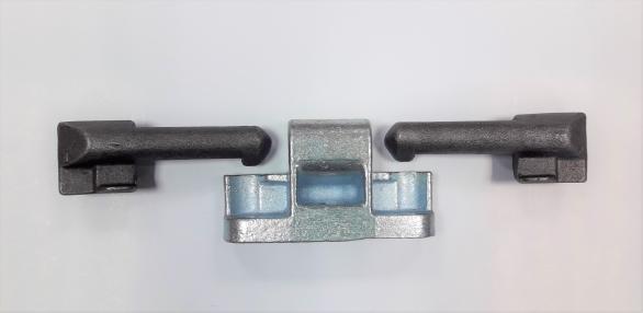 Forged hinge assembly l - 100 set Left and Right