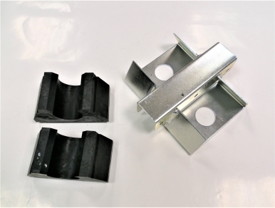 FRAME PIPE HOLDER  DOUBLE