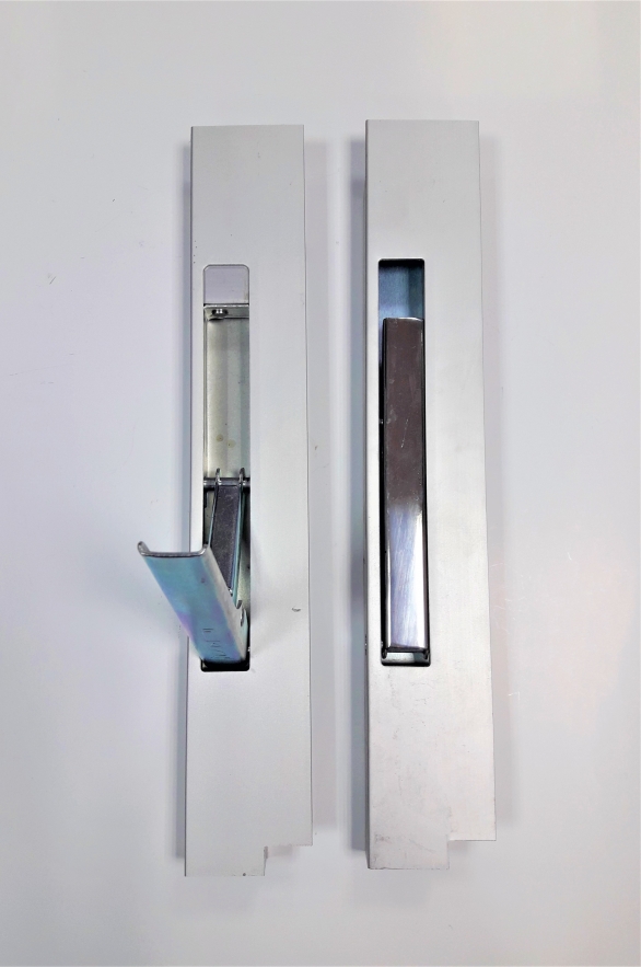 Aluminium pillar left / right