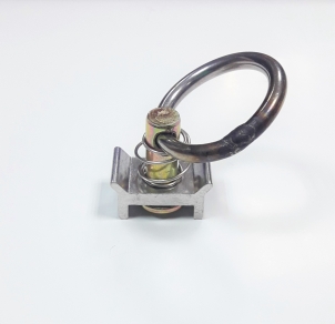 END-FITTING WITH A CIRCLE FOR AIRLINE LASHING TRACK
